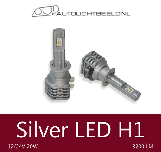 Silver LED H1 - Autolichtbeeld