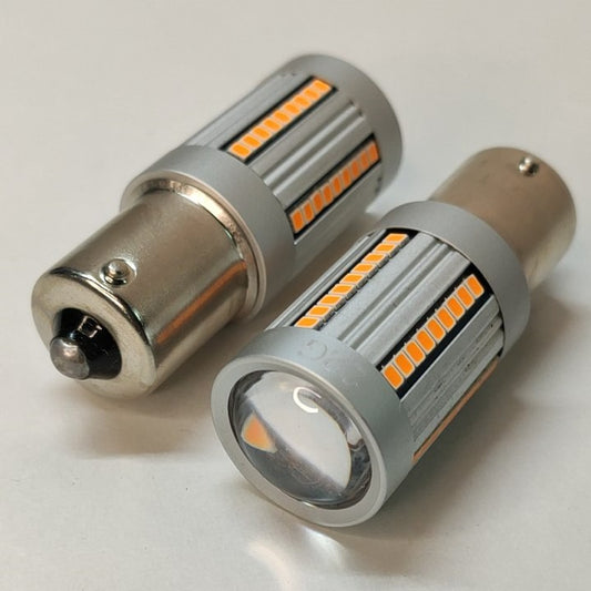 LED knipperlicht BAU15S / PY21W Oranje - Autolichtbeeld