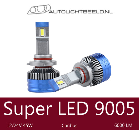 9005 Super LED - Autolichtbeeld