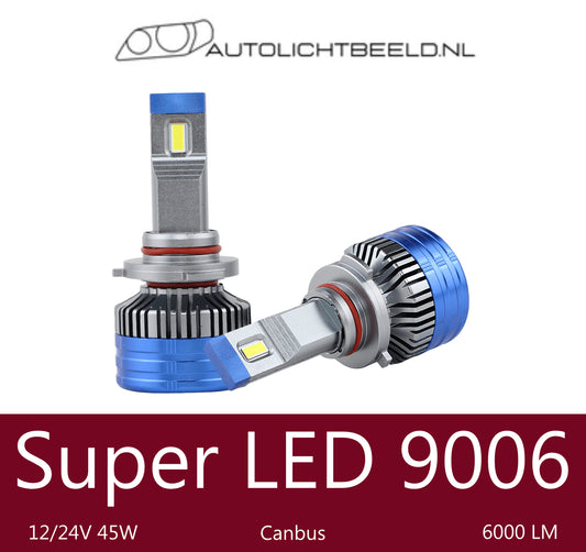 9006 Super LED - Autolichtbeeld