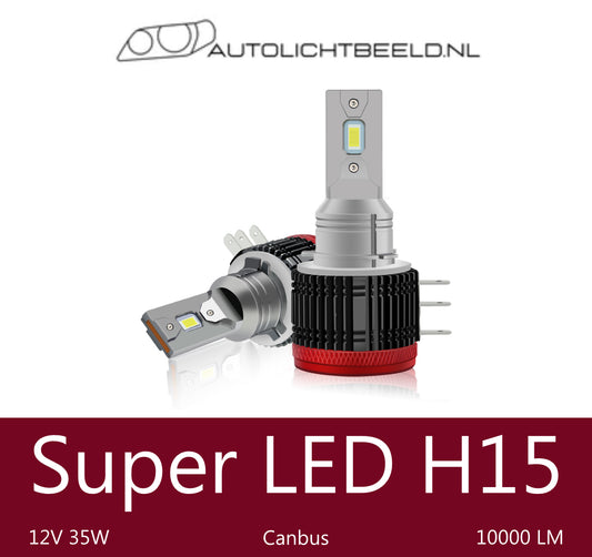 H15 Super LED - Autolichtbeeld