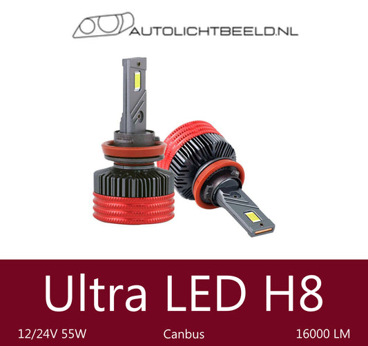 H8 Ultra LED - Autolichtbeeld