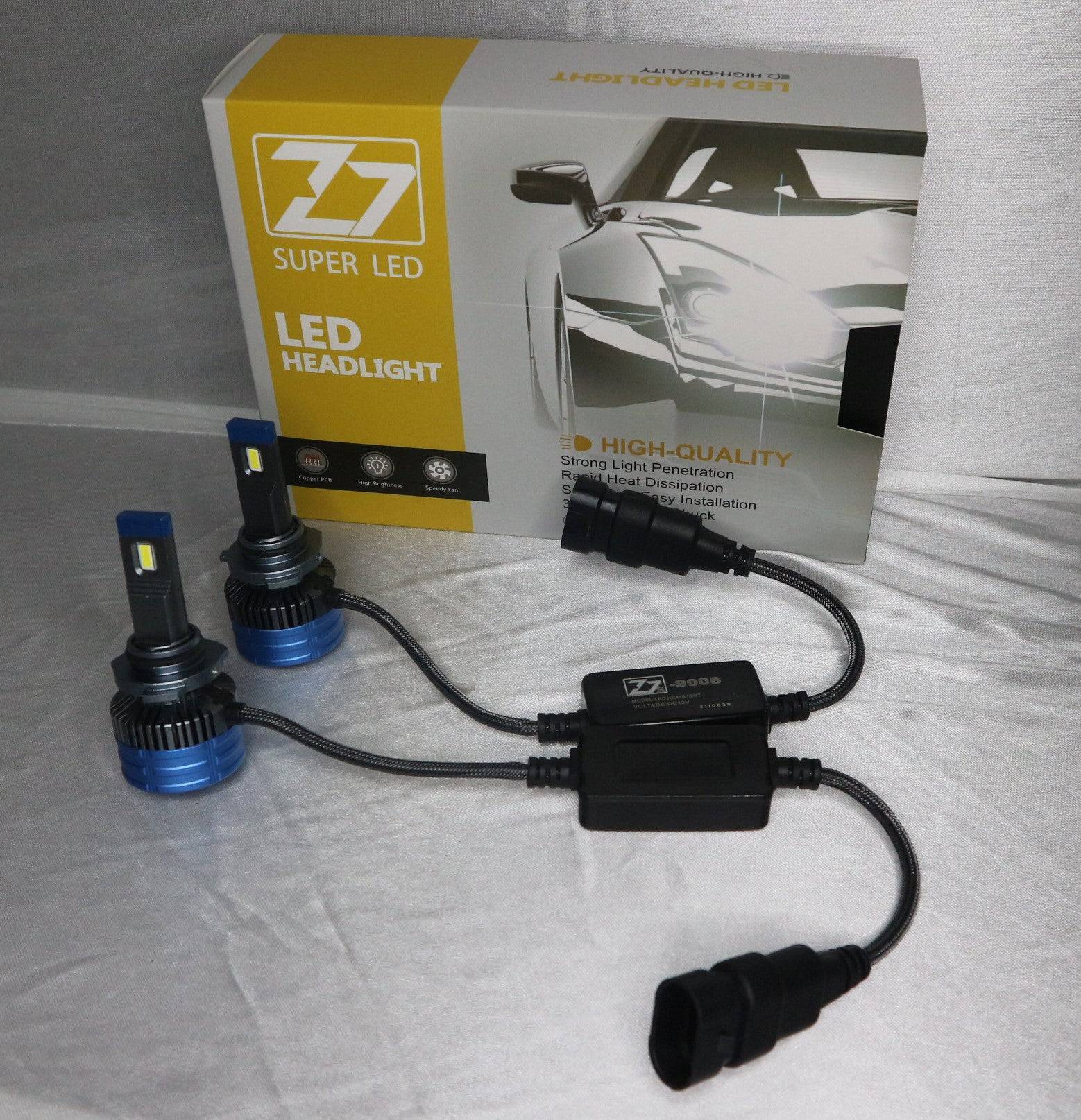 9006 Super LED Set 12V - 24V - Autolichtbeeld